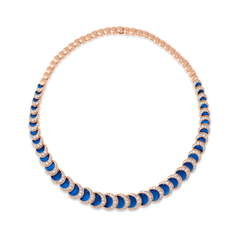 Creole necklace fortuna blue from david morris