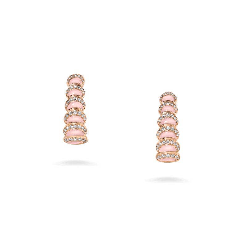 Fortuna pink opal earrings from david morris