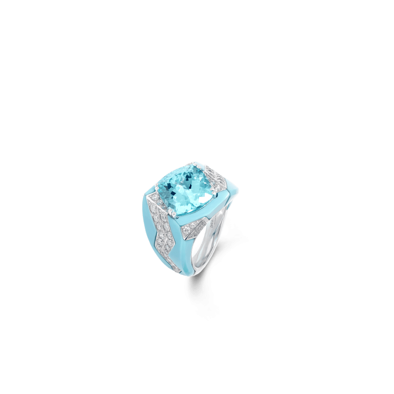 11 09 2030 electra ring 6 75ct paraiba turquoise 3qtrs from david morris