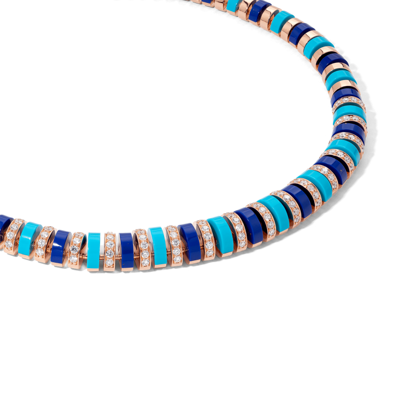 Asiyah necklace turquoise and lapis ld from david morris