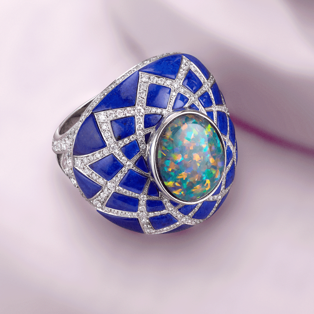 Luxury opal jewellery: new high jewellery for 2014 transforms opals into  abstract works of art