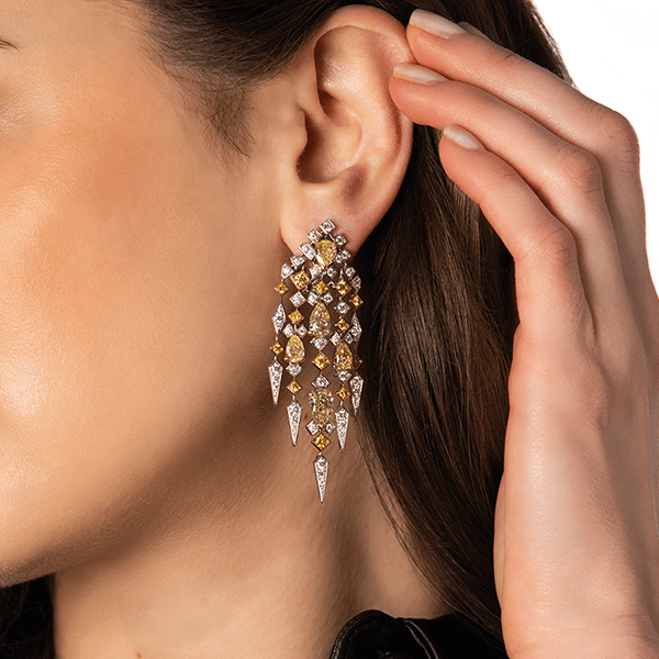 Diamond earrings from david morris