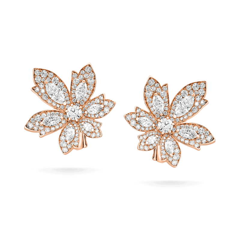 Palm rg diamond earrings from david morris
