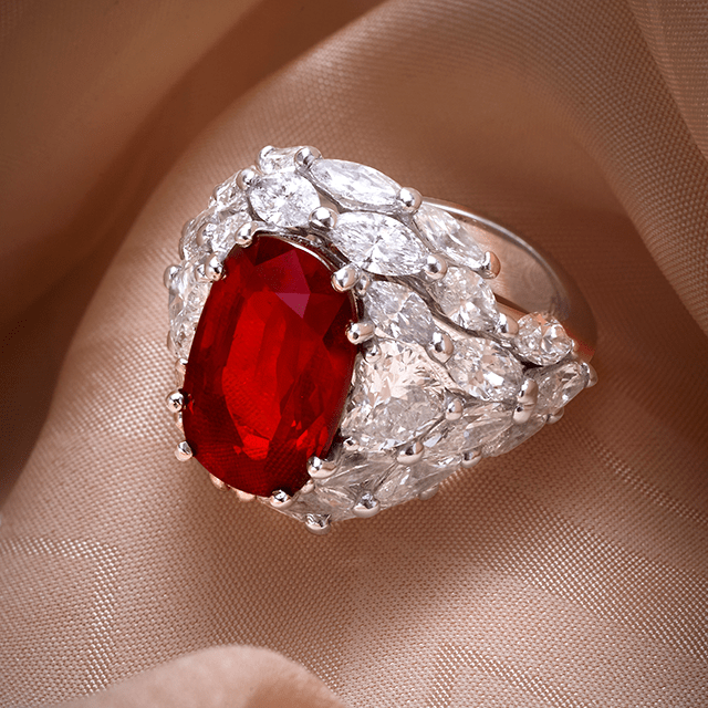 Rubies Ruby Jewellery Handcrafted By David Morris