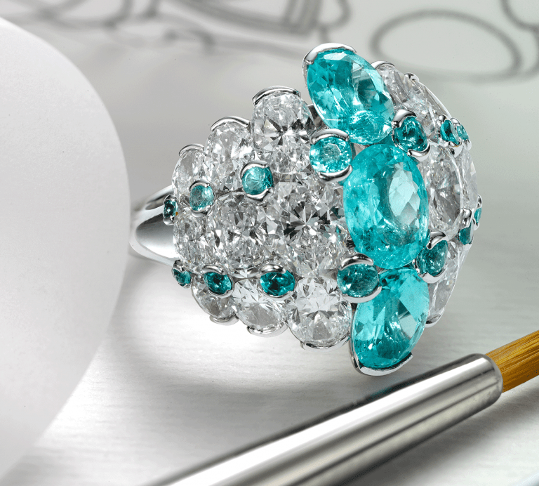 Paraiba Tourmalines - High Jewellery - David Morris