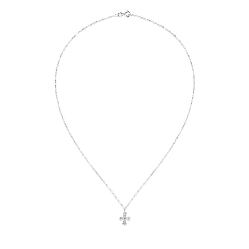14 01 7708 diam cross pendant flat from david morris