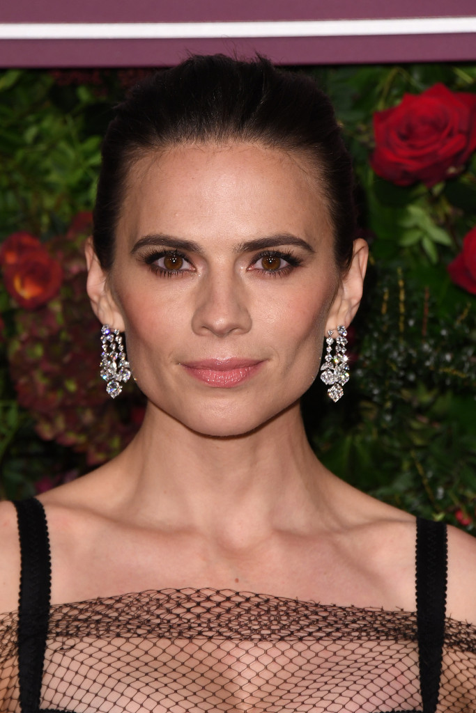 Evening standard theatre awards 2019 hayley atwell from david morris