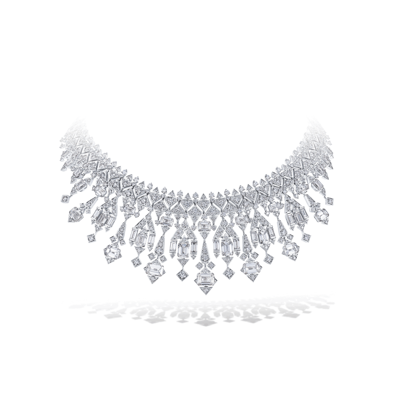 10 01 1244 diamond art deco motif necklace bust from david morris