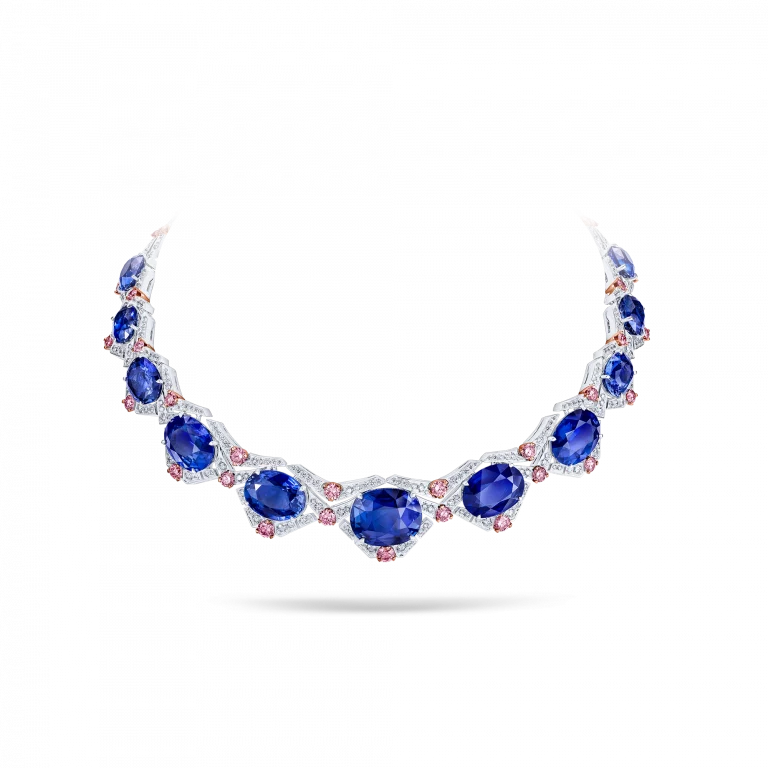 Lyra collar necklace